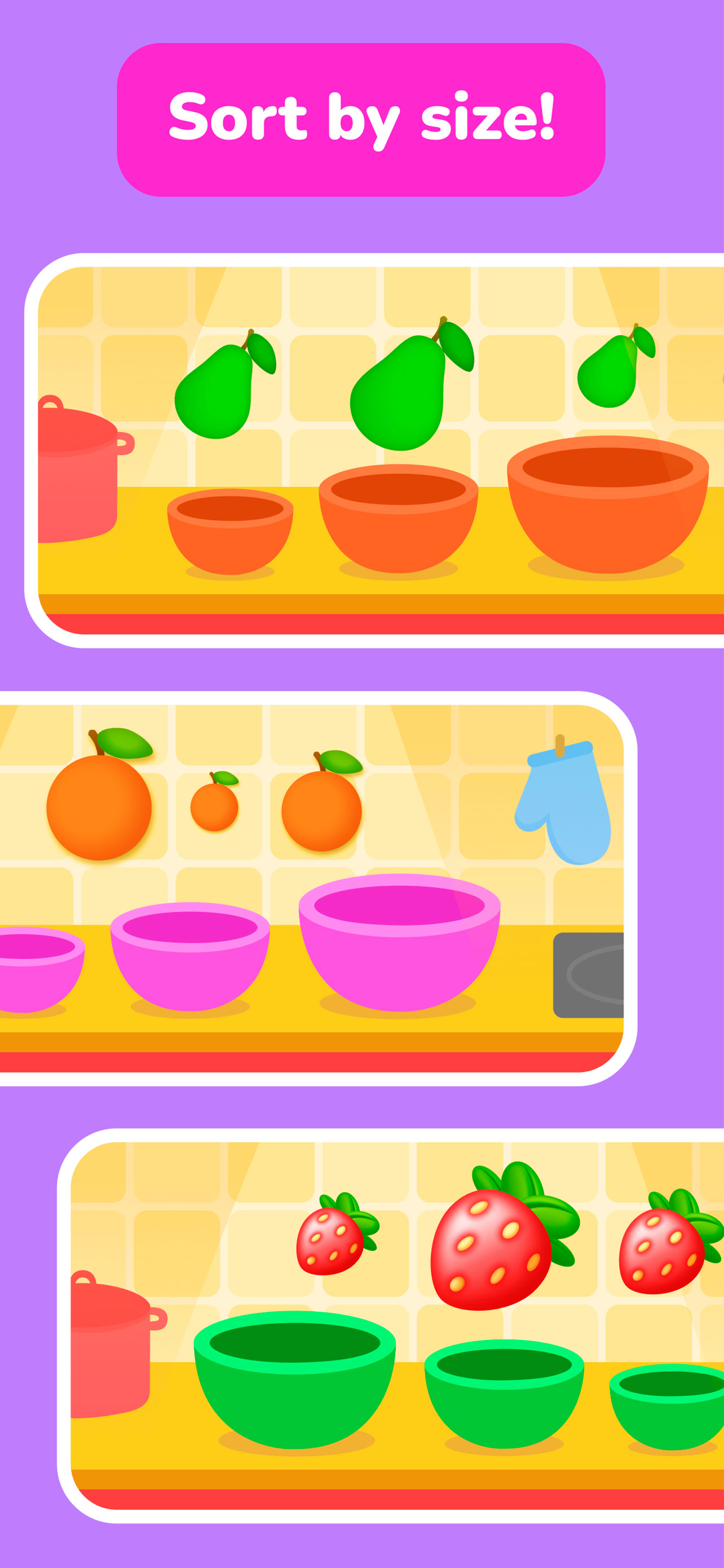 اسکرین شات 3 بازی Baby Games for Kids & Toddlers