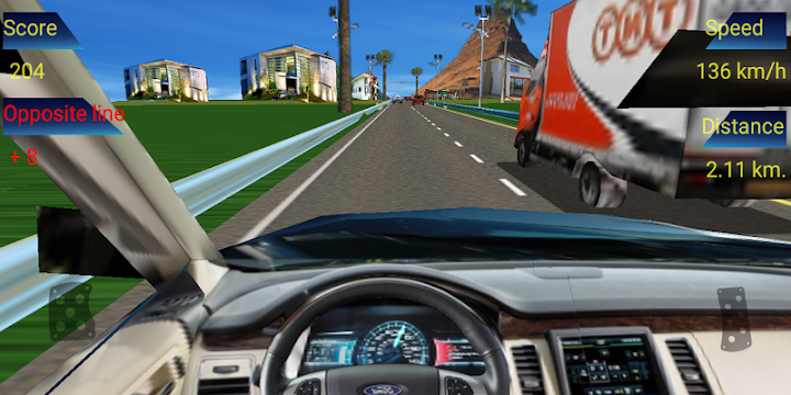 اسکرین شات 8 بازی Traffic Racer Cockpit 3D