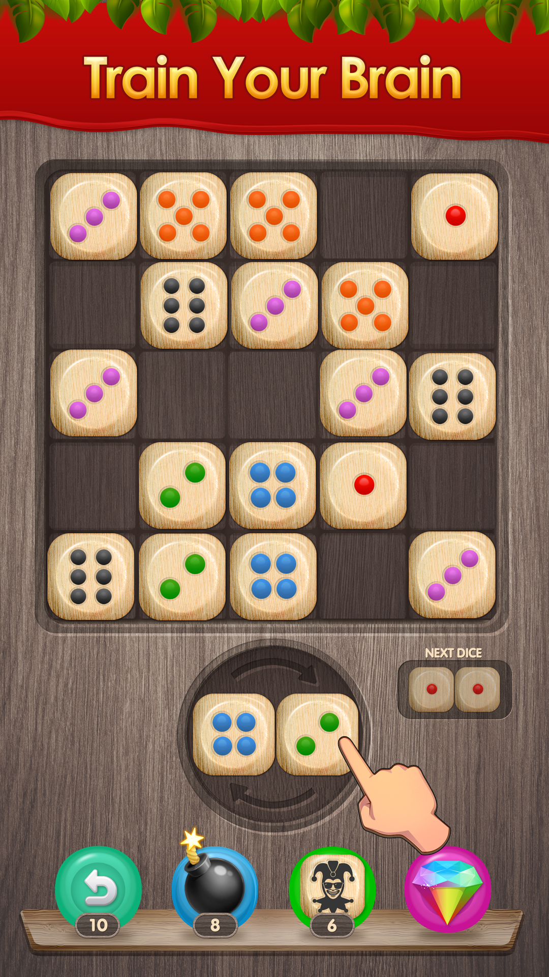 اسکرین شات 2 بازی Dice Merge Game : Dice Matcher