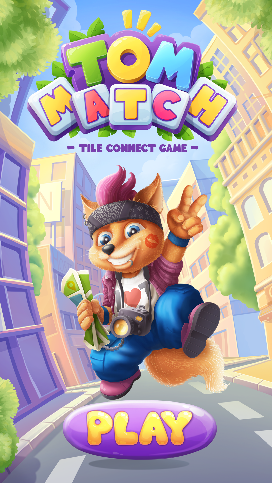 اسکرین شات 4 بازی Tom Match: Tile Connect Game