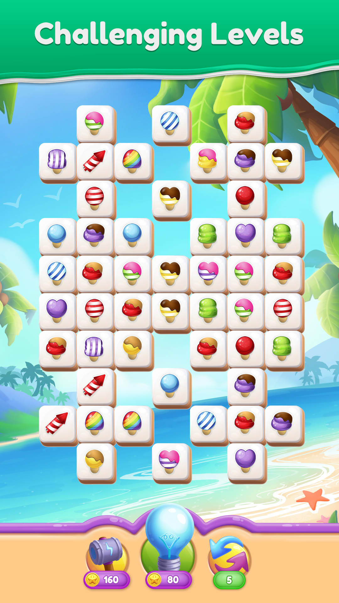اسکرین شات 3 بازی Tom Match: Tile Connect Game