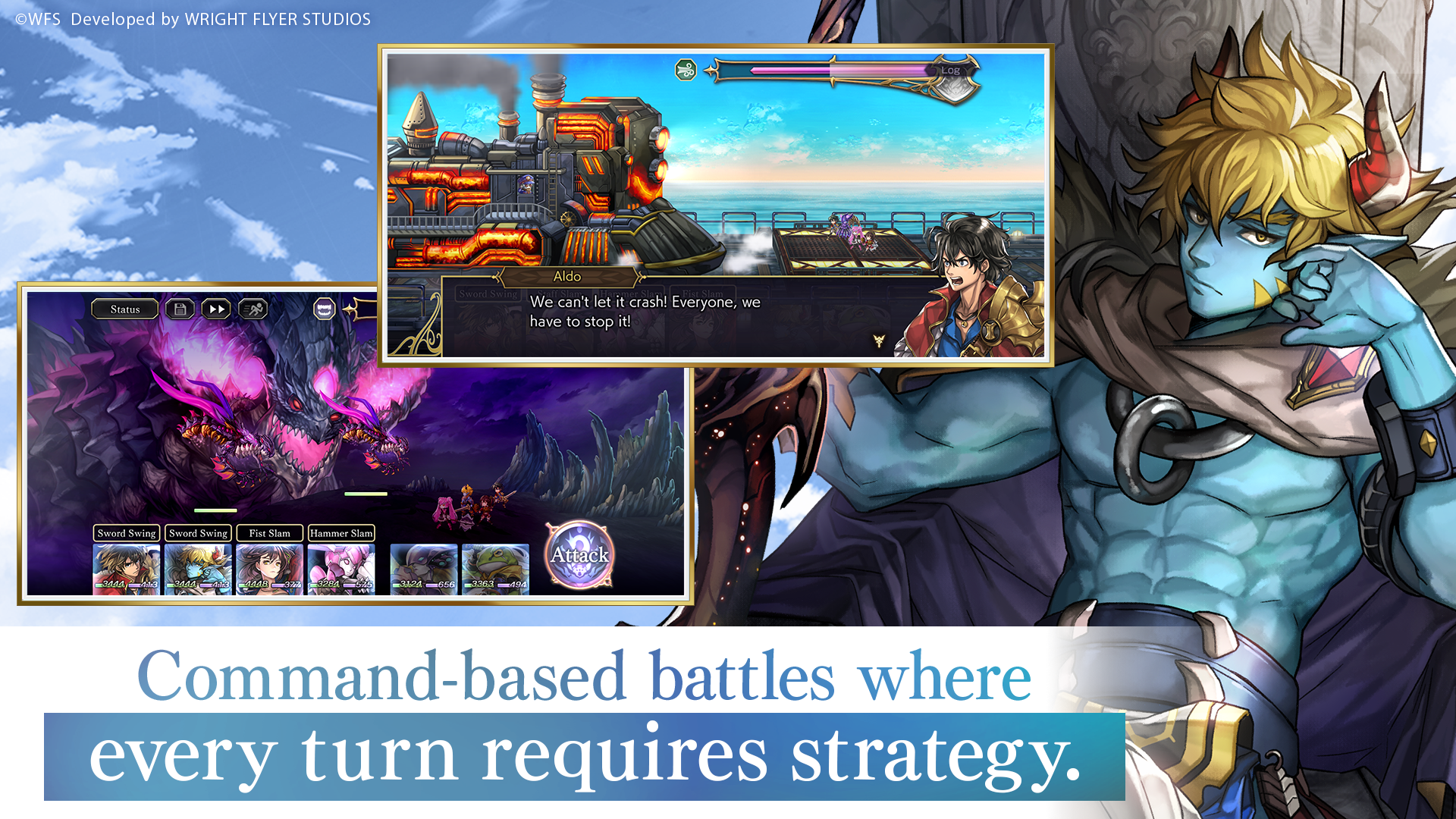 اسکرین شات 4 بازی ANOTHER EDEN Global