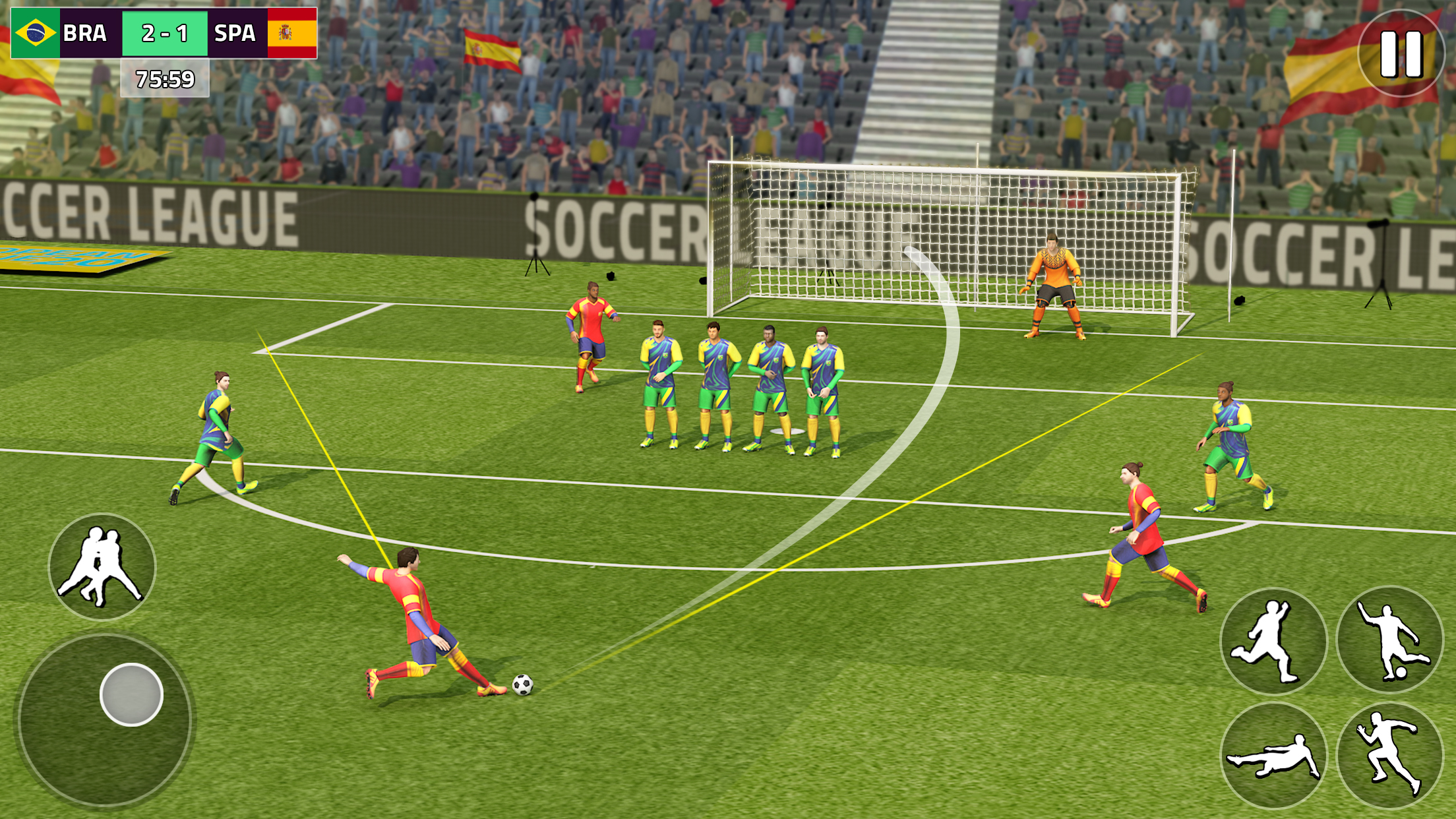 اسکرین شات 3 بازی Futsal Hero: Soccer Legend