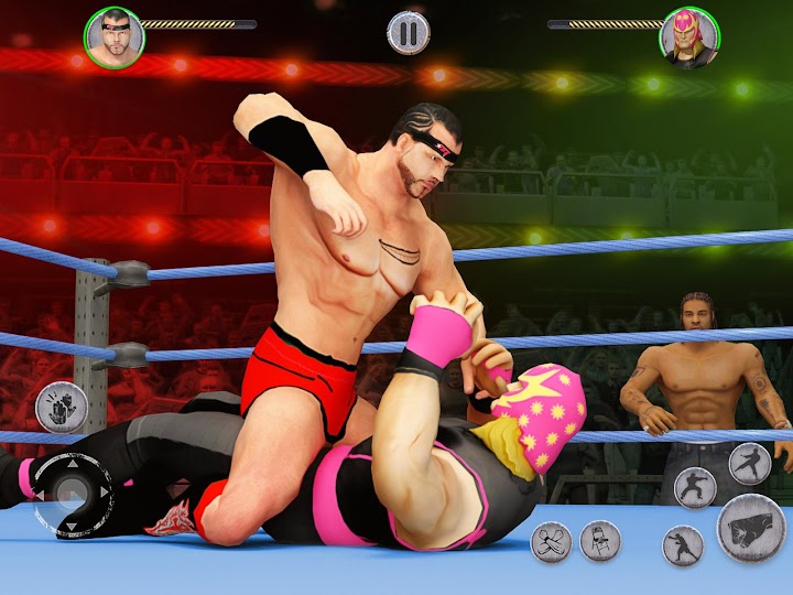 اسکرین شات 8 بازی Tag Team Wrestling Superstars Fight: Hell In Cell