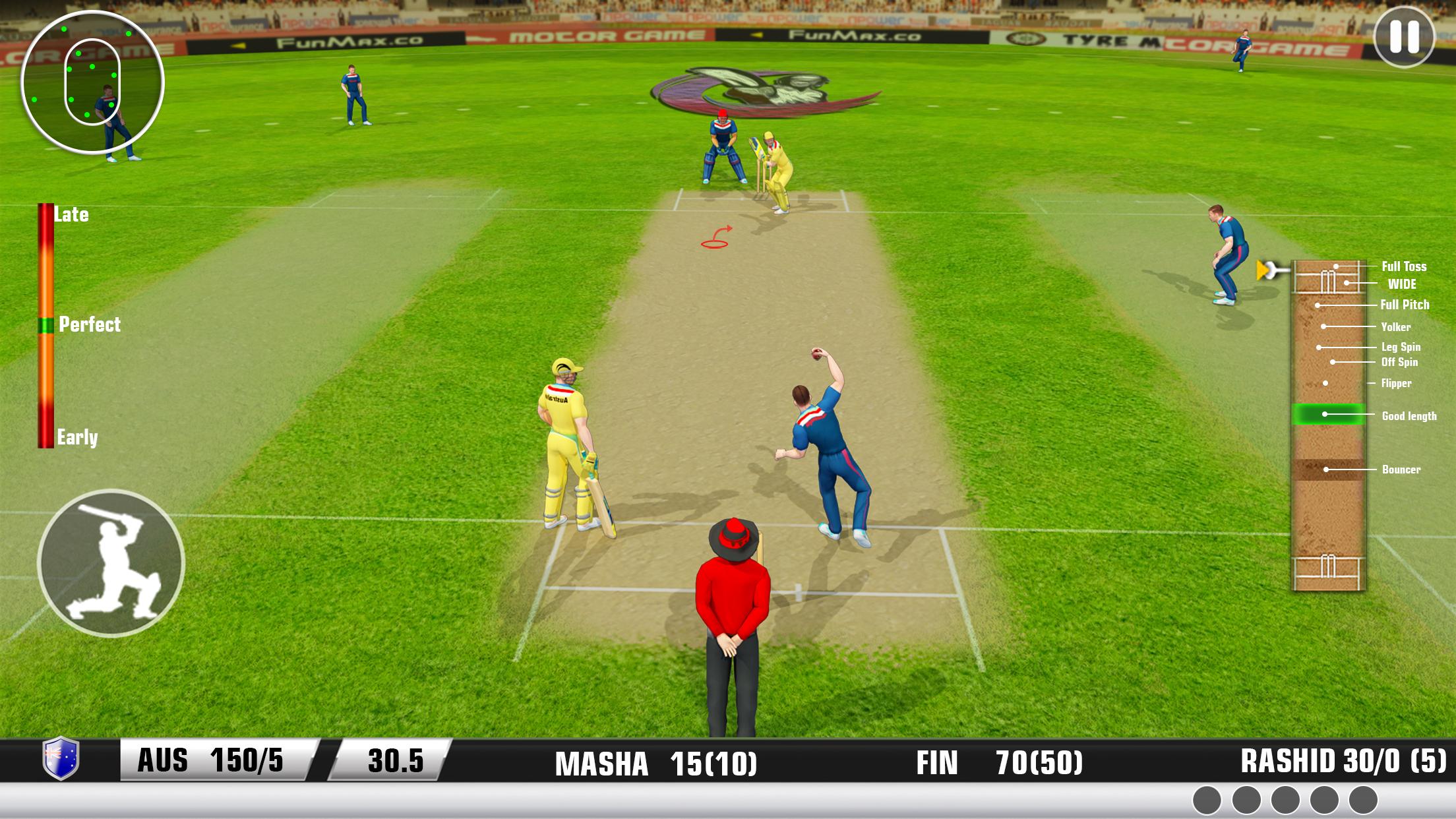 اسکرین شات 1 بازی World Cricket Cup Tournament