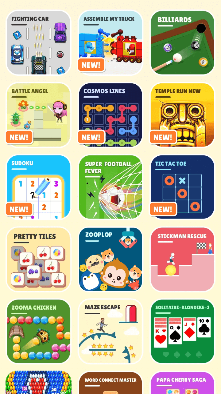 اسکرین شات 2 بازی Game Box: Relax Game&Mini Game