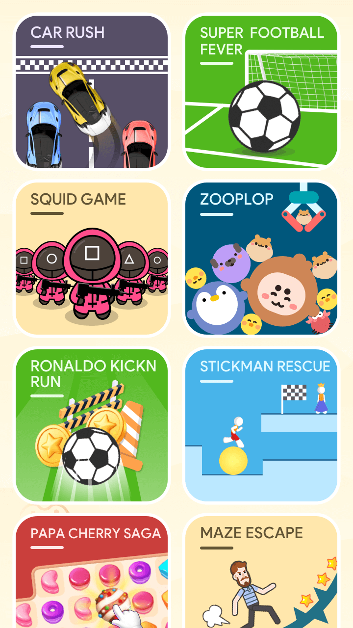 اسکرین شات 2 بازی Game Box: Relax Game&Mini Game