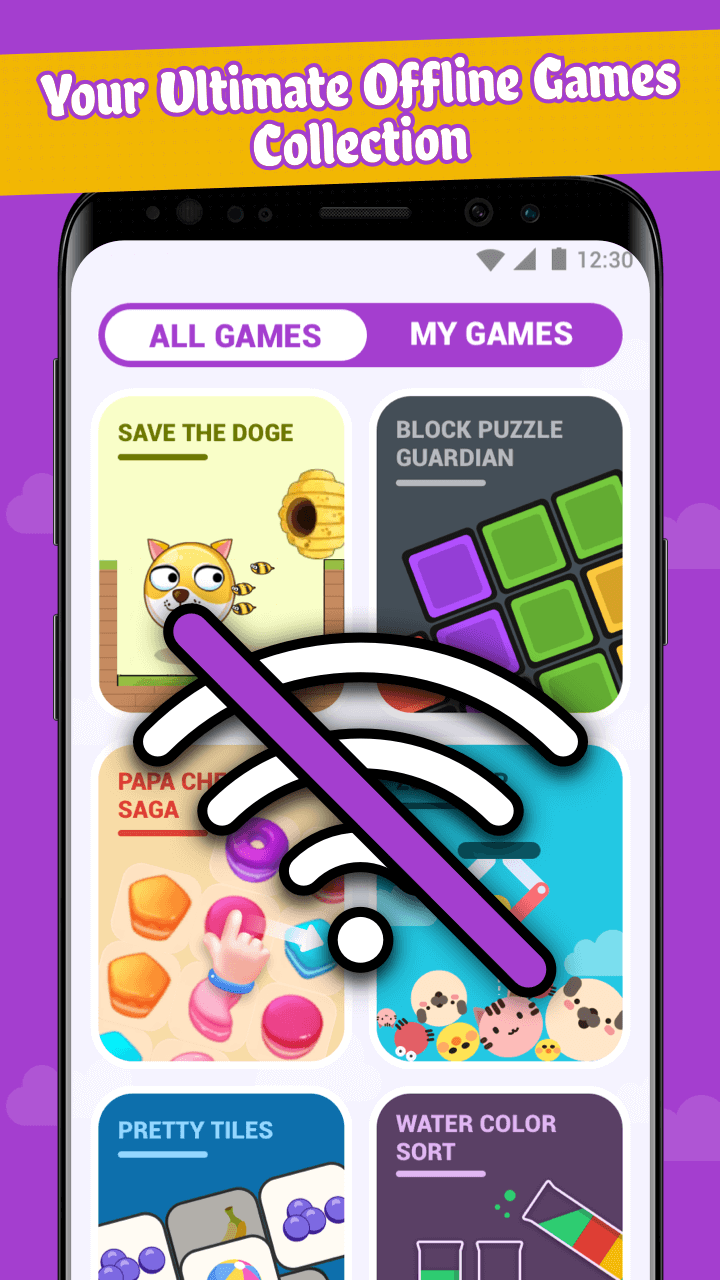 اسکرین شات 1 بازی GameSpace - Offline Games Mini