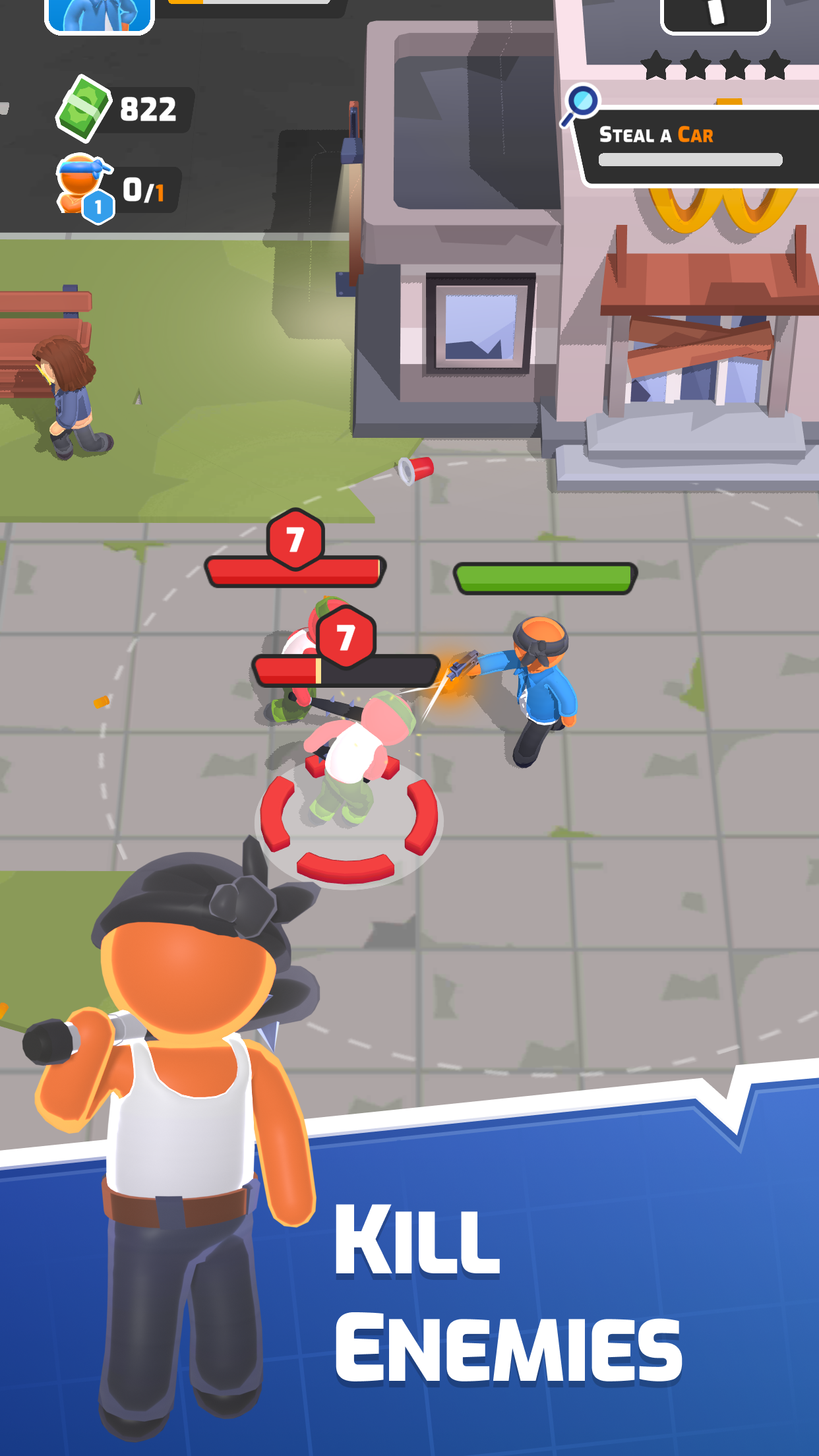 اسکرین شات 2 بازی Gangsta Rage - Boss Mafia Game