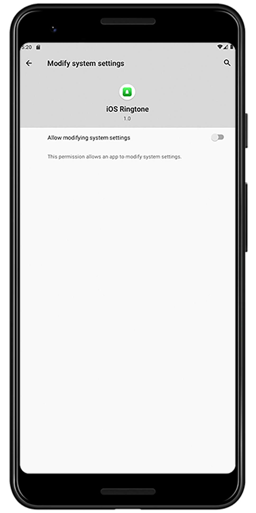 اسکرین شات 5 برنامه Ringtone iOS