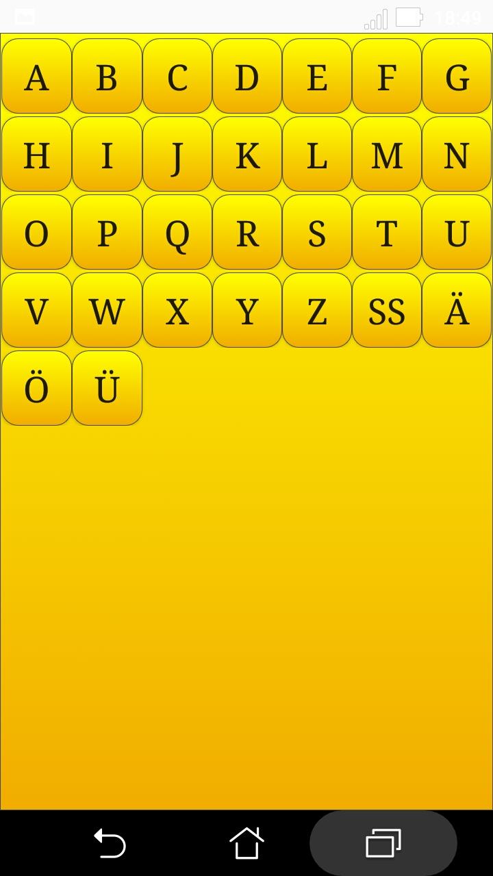 اسکرین شات 7 برنامه German alphabet for students