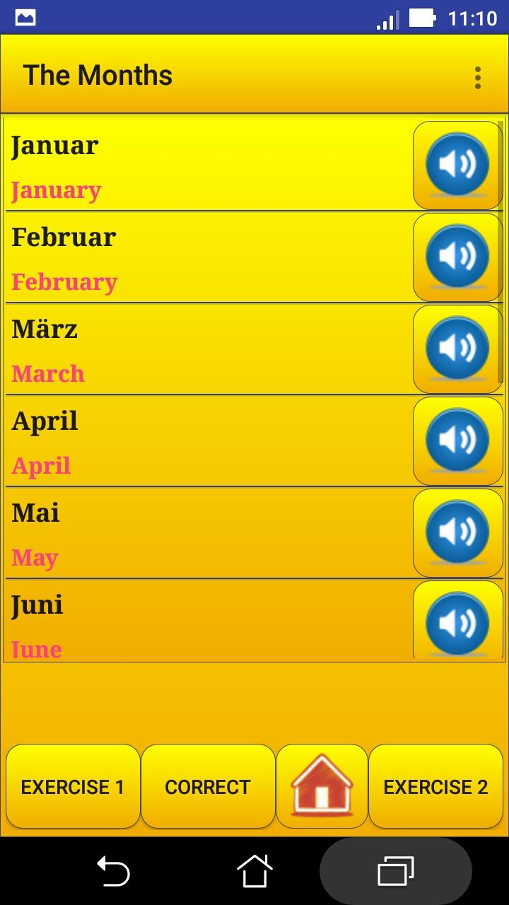 اسکرین شات 7 برنامه Learning German language (less