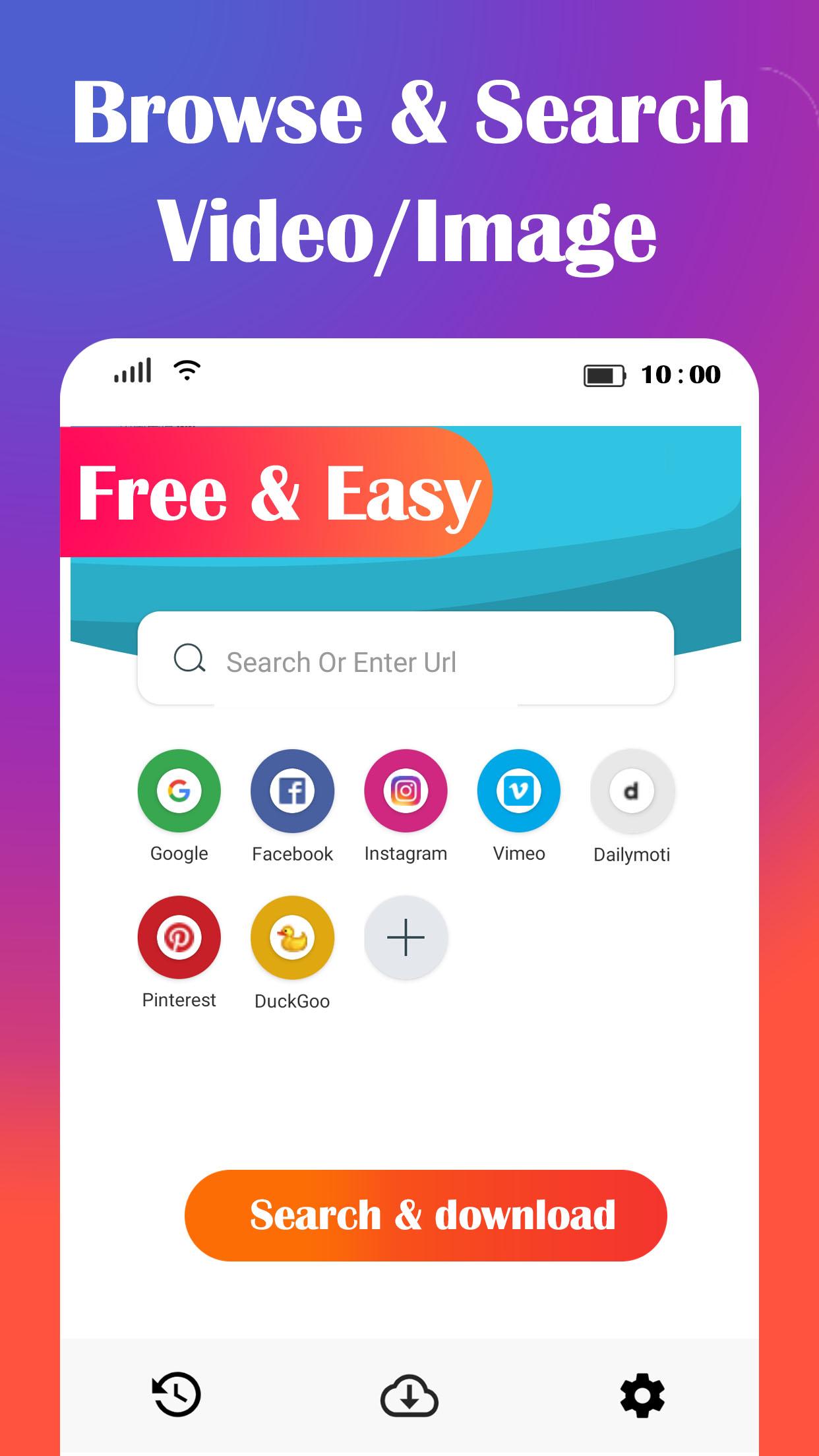 اسکرین شات 4 برنامه All Video Downloader