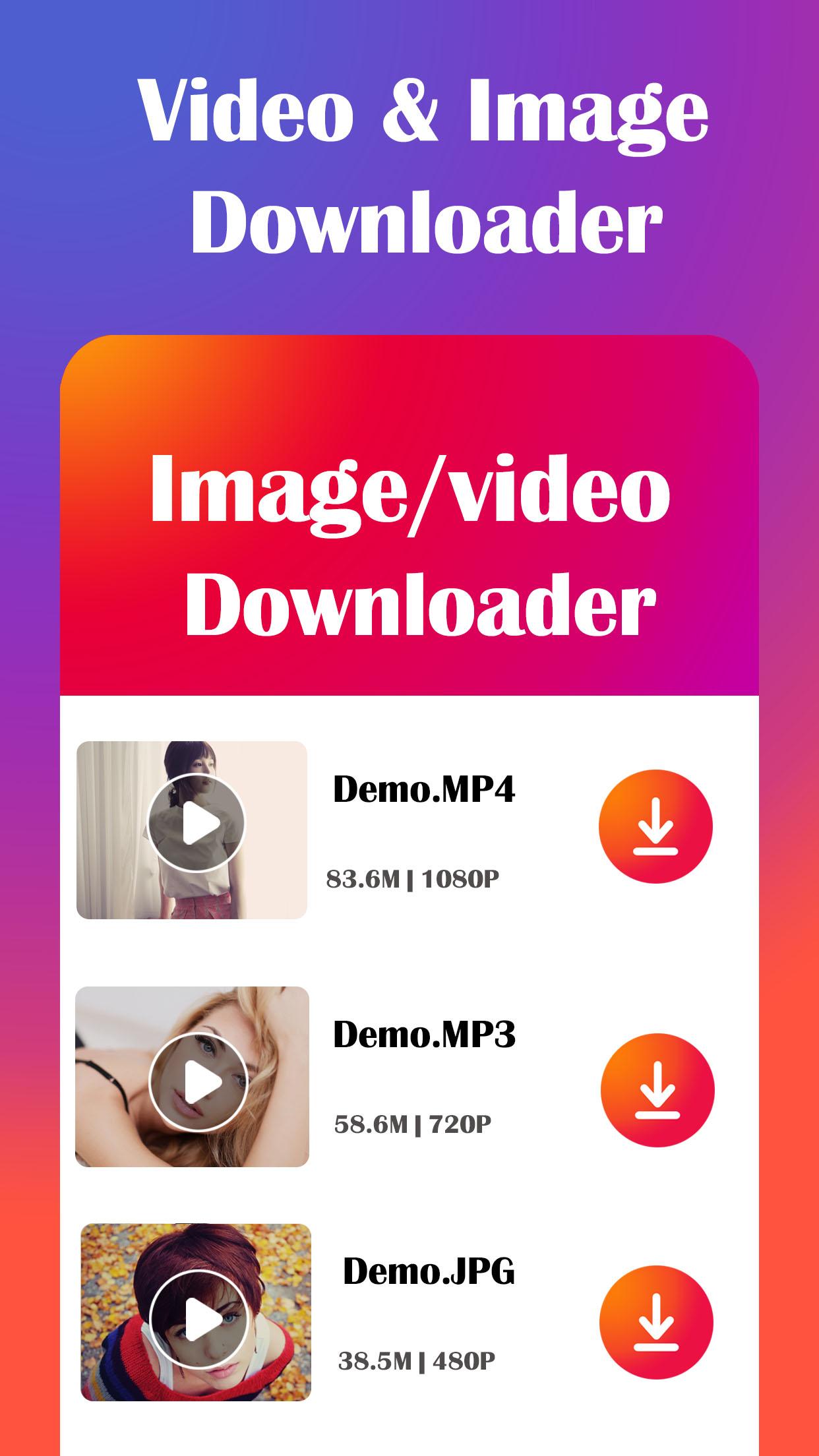 اسکرین شات 1 برنامه All Video Downloader