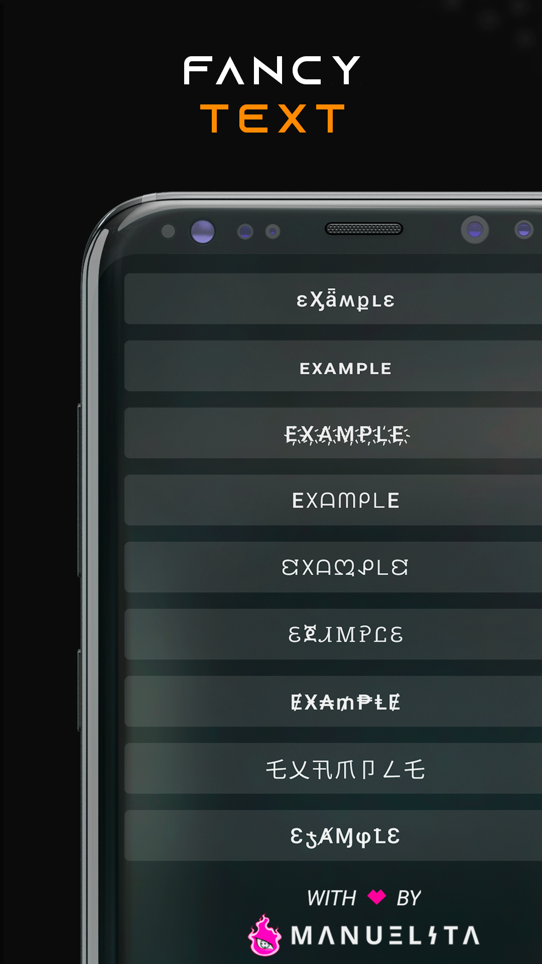 اسکرین شات 4 برنامه Type, Style And Copy