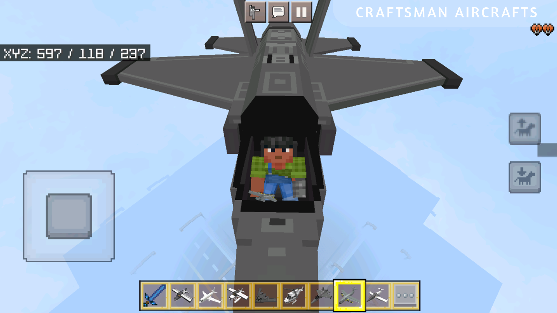 اسکرین شات 3 برنامه Craftsman Aircrafts