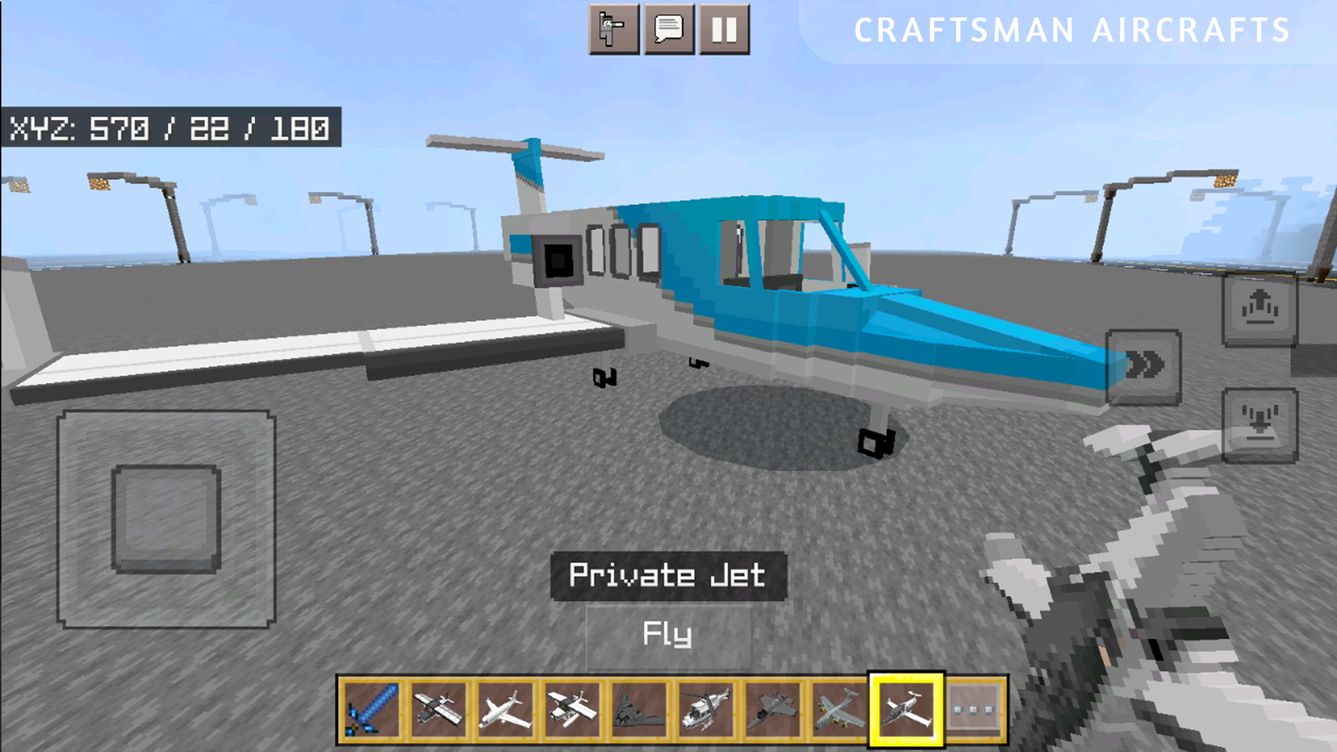 اسکرین شات 4 برنامه Craftsman Aircrafts
