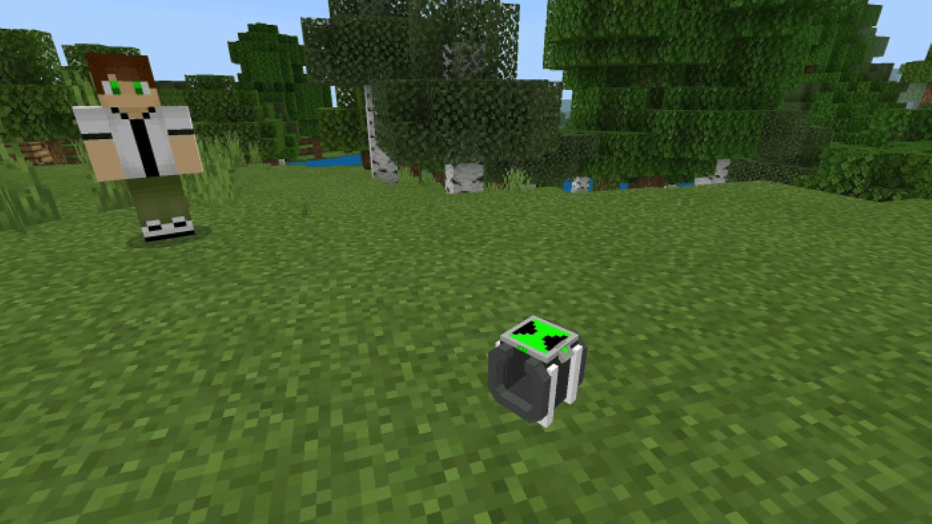 اسکرین شات 4 برنامه MCPE Ben Omnitrix Mod