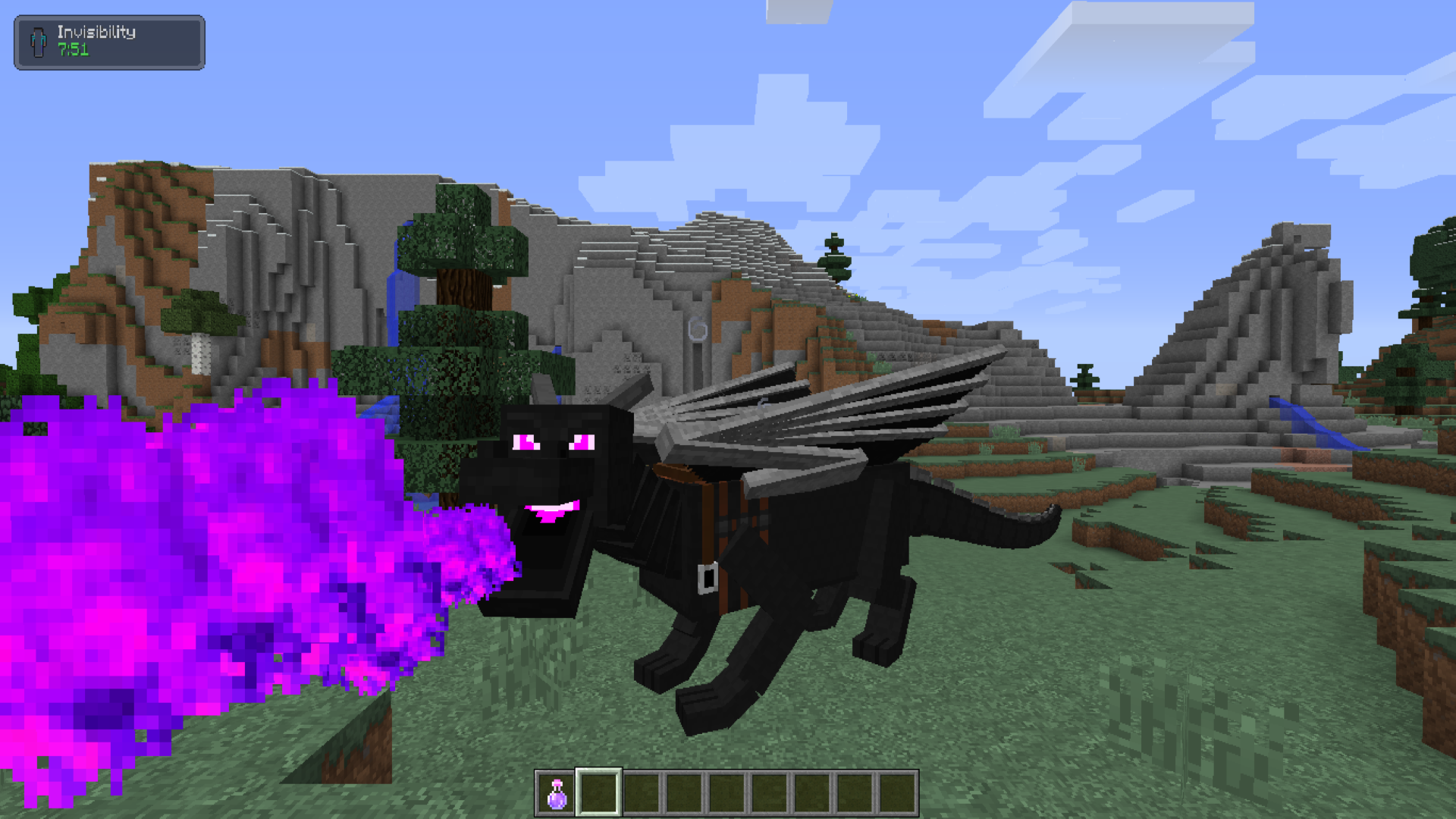 اسکرین شات 5 برنامه MCPE Dragon Mounts RideableMod