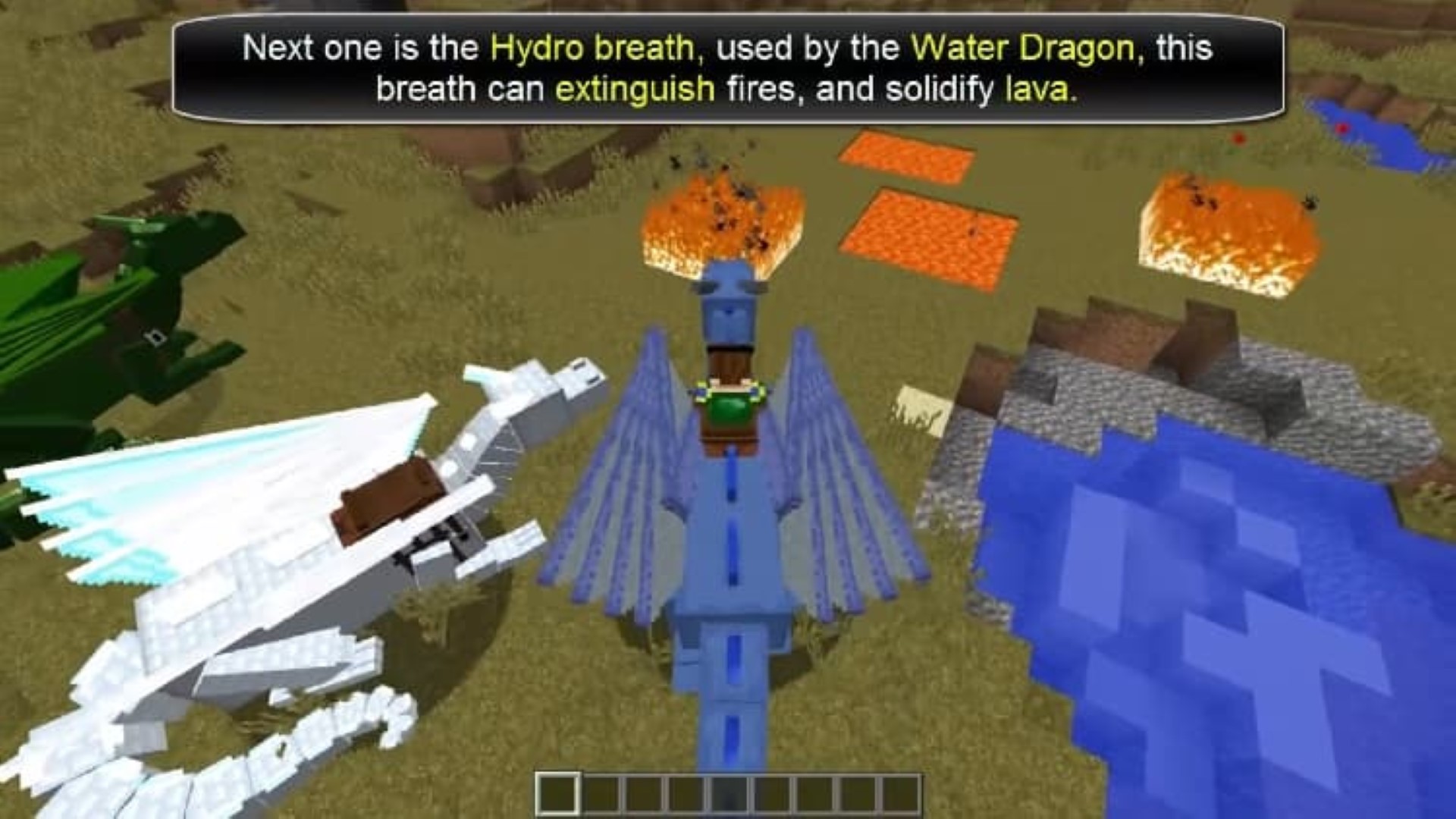 اسکرین شات 3 برنامه MCPE Dragon Mounts RideableMod
