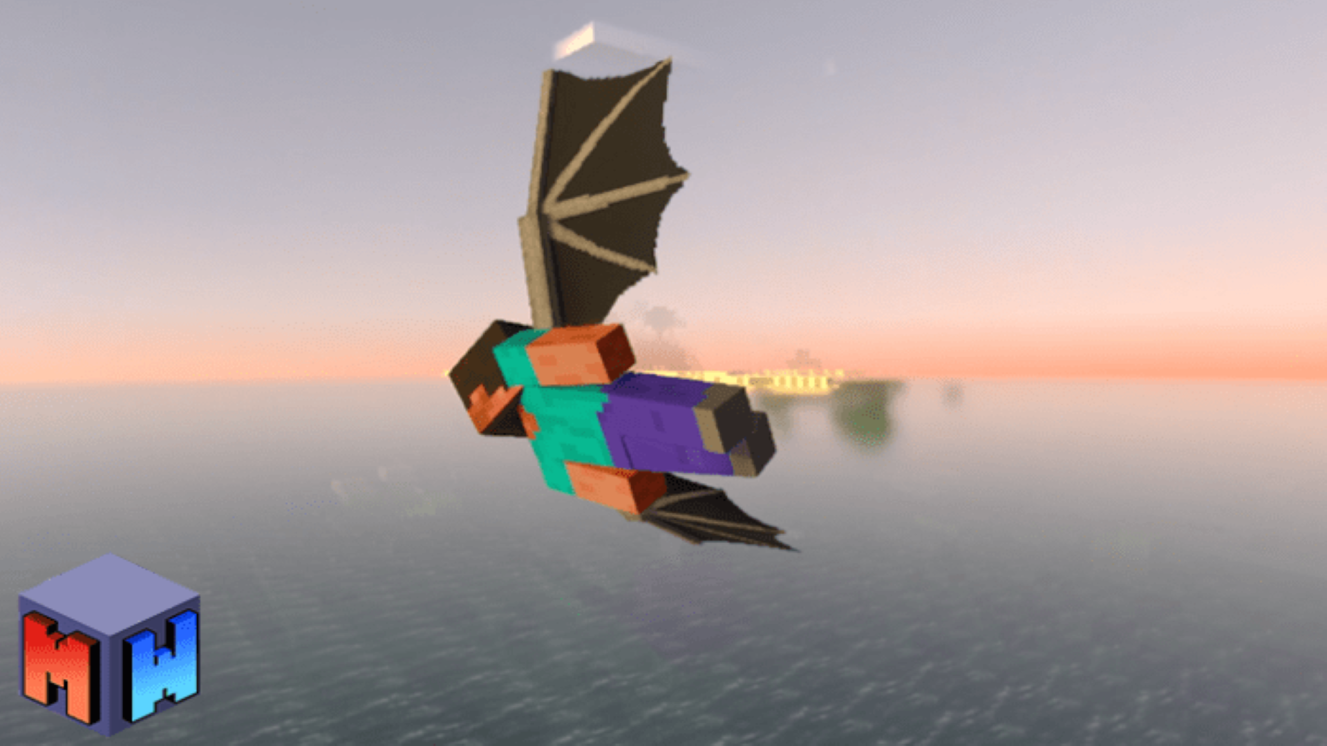 اسکرین شات 1 برنامه MCPE Dragon Wing Mod