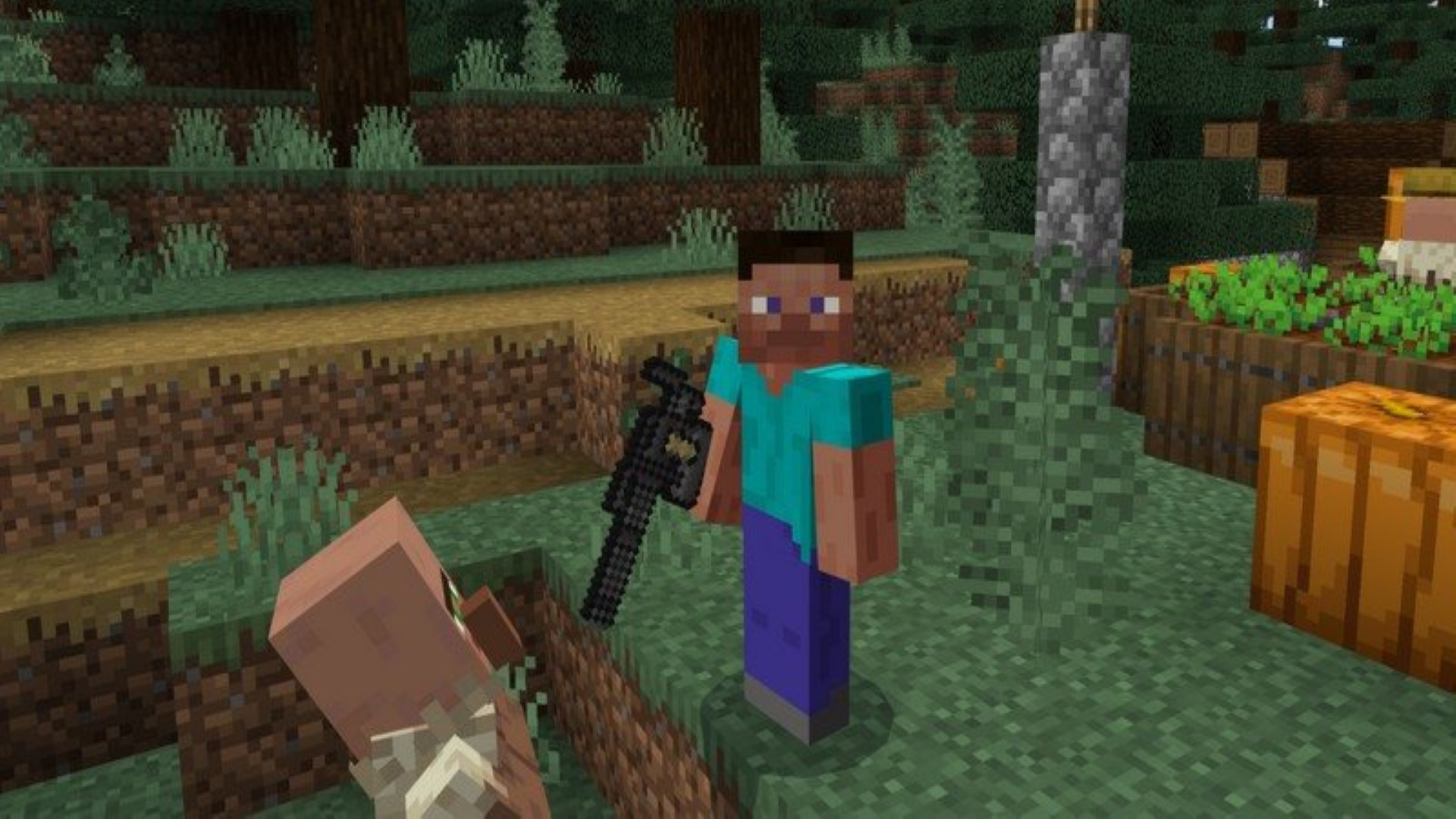 اسکرین شات 1 برنامه MCPE Gun 3D Mod Weapon