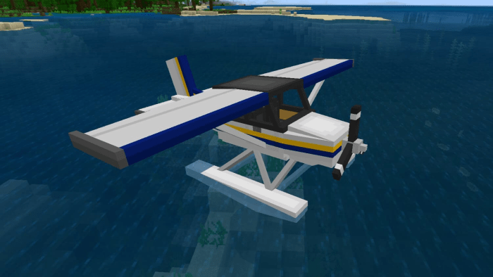 اسکرین شات 2 برنامه MCPE Airplane and Helichopter