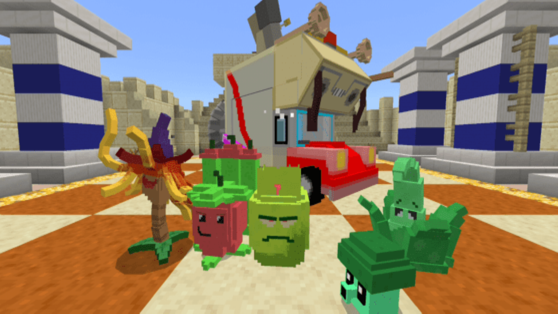 اسکرین شات 5 برنامه MCPE PvZ Mod