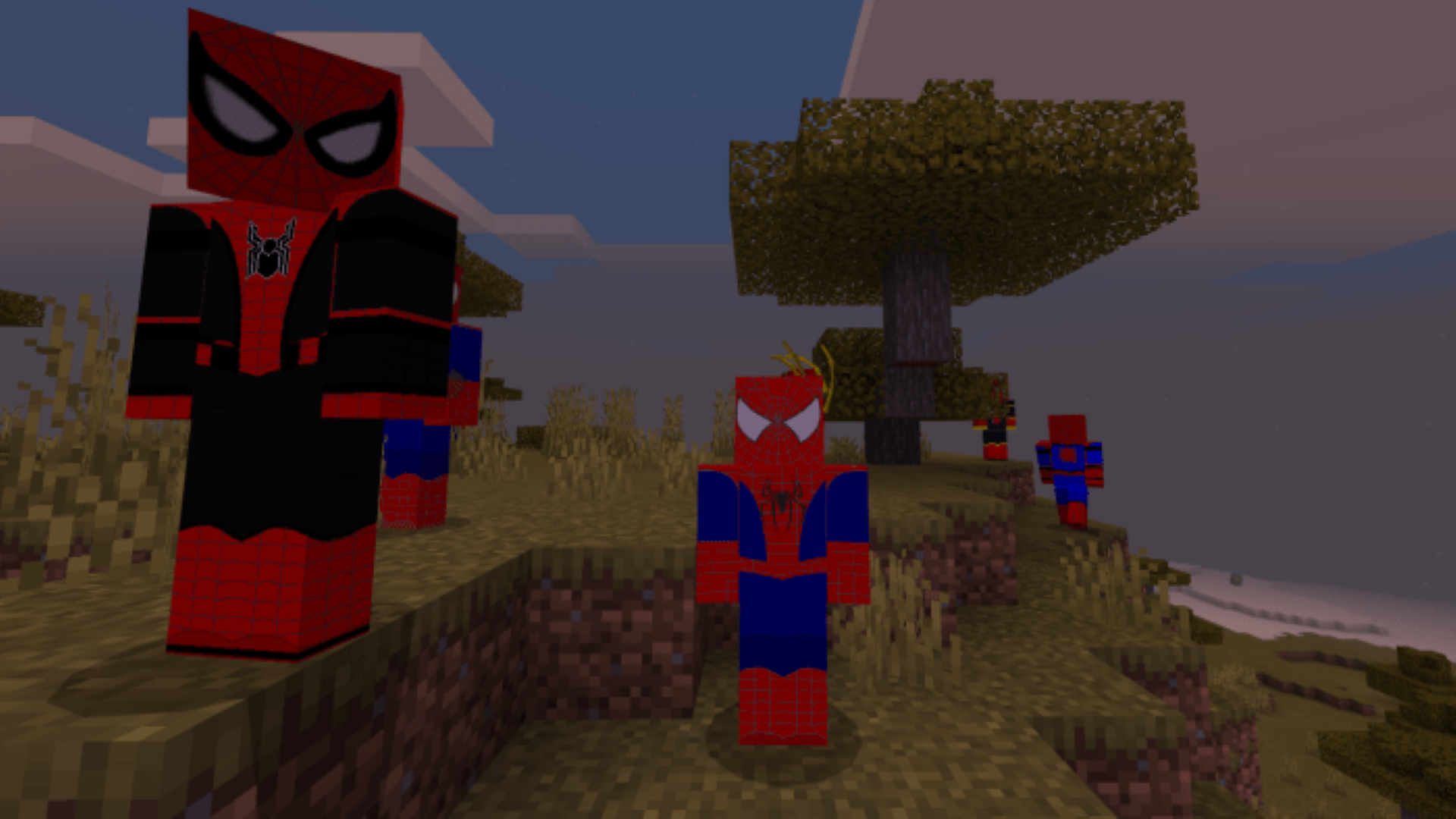 اسکرین شات 1 برنامه MCPE Spidermod