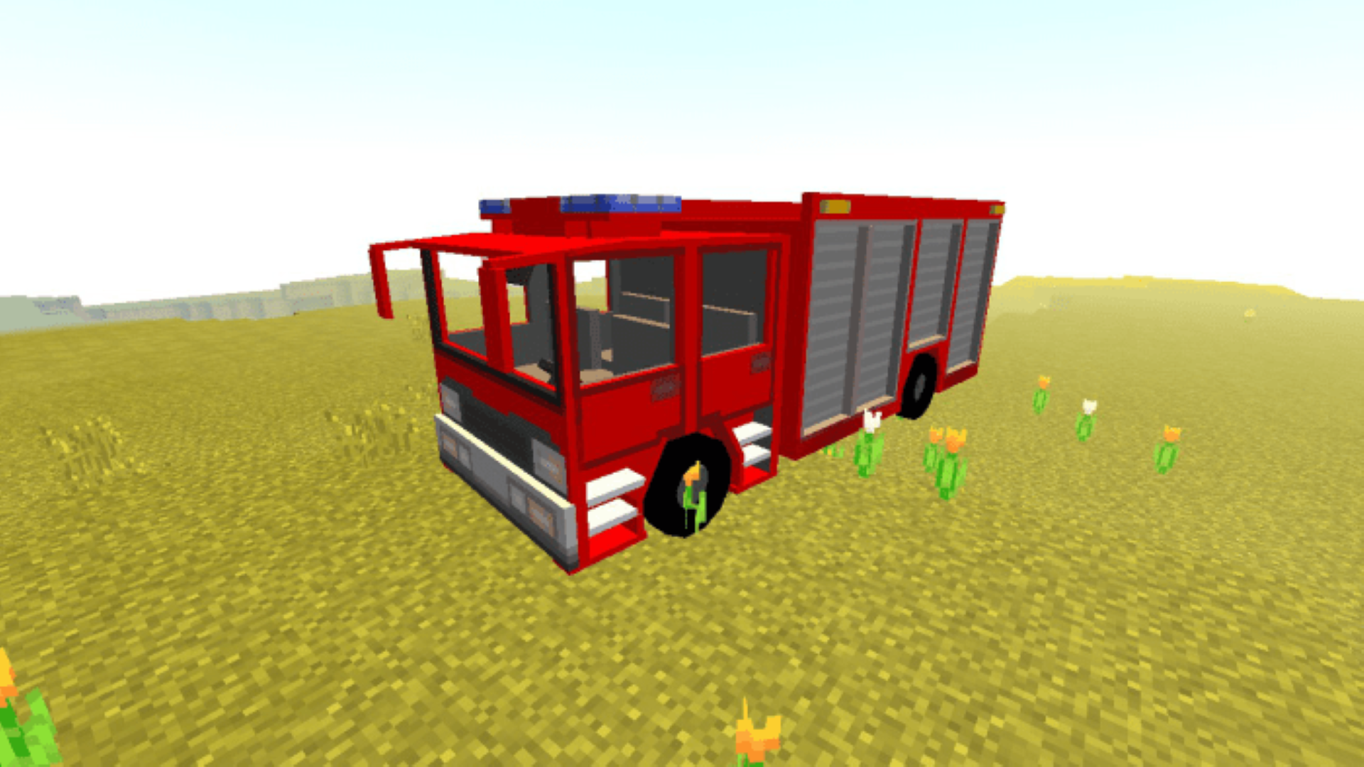 اسکرین شات 2 برنامه MCPE Vehicles Cars Mod