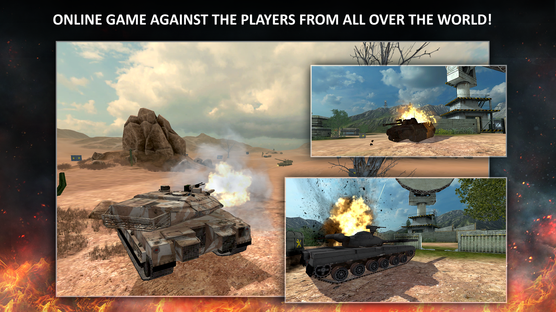 اسکرین شات 1 بازی Tanktastic 3D tanks