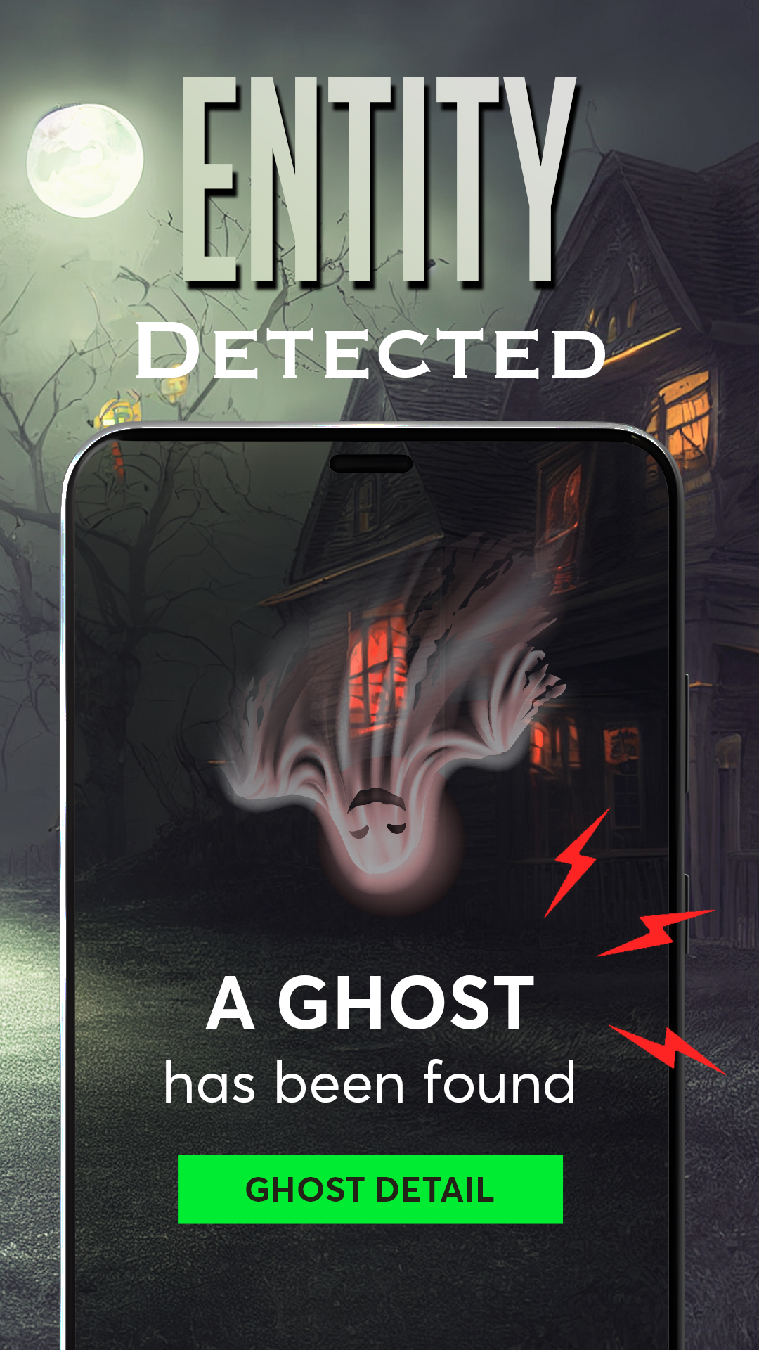اسکرین شات 3 برنامه Ghost Finder - Ghost Hunting