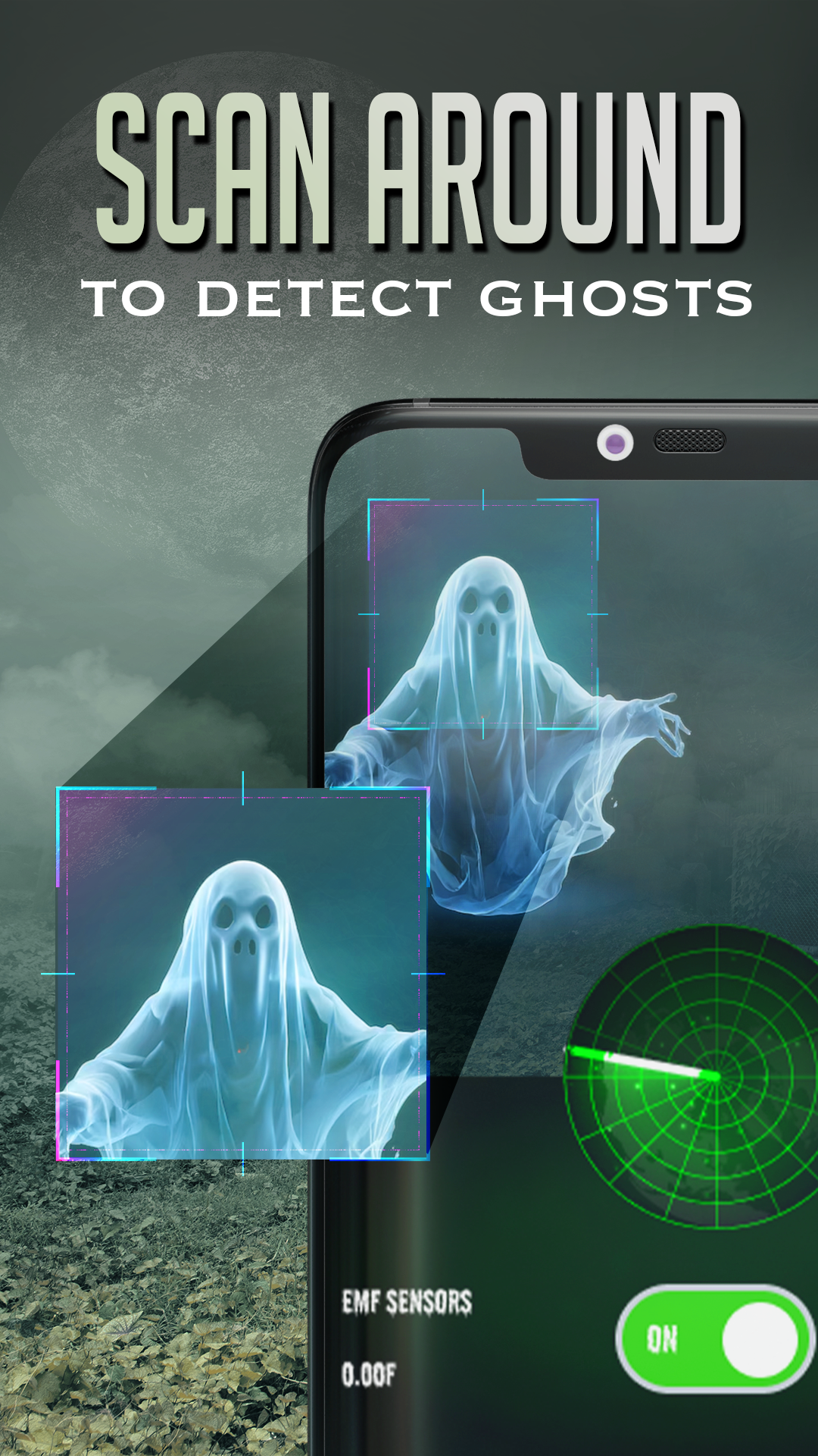 اسکرین شات 1 برنامه Ghost Finder - Ghost Hunting