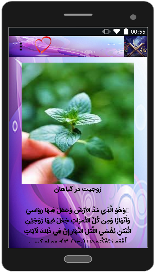 اسکرین شات 2 برنامه اعجاز قرآن