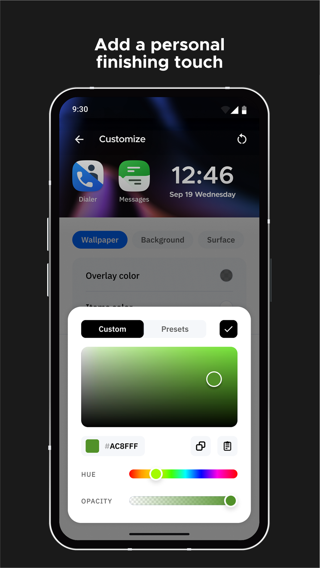 اسکرین شات 4 برنامه Smart Launcher 6 ‧ Home Screen