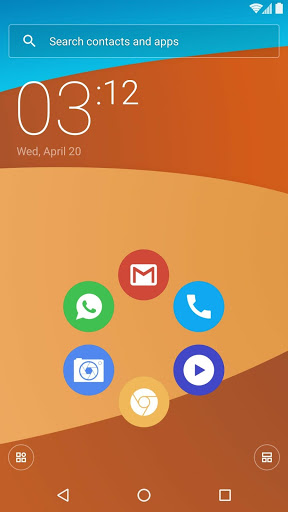 اسکرین شات 1 برنامه SLT MIUI White - Icons&Widget