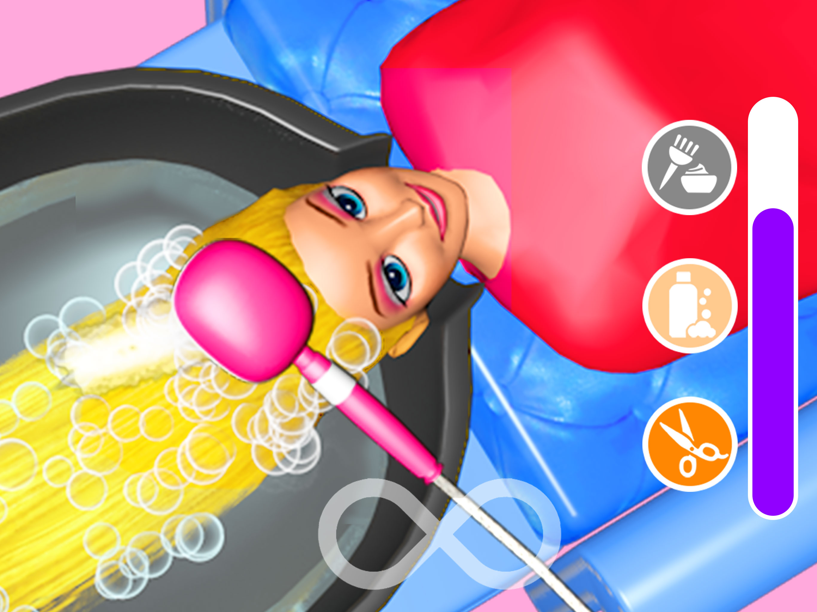 اسکرین شات 2 بازی Hair Salon Makeover Girl Games