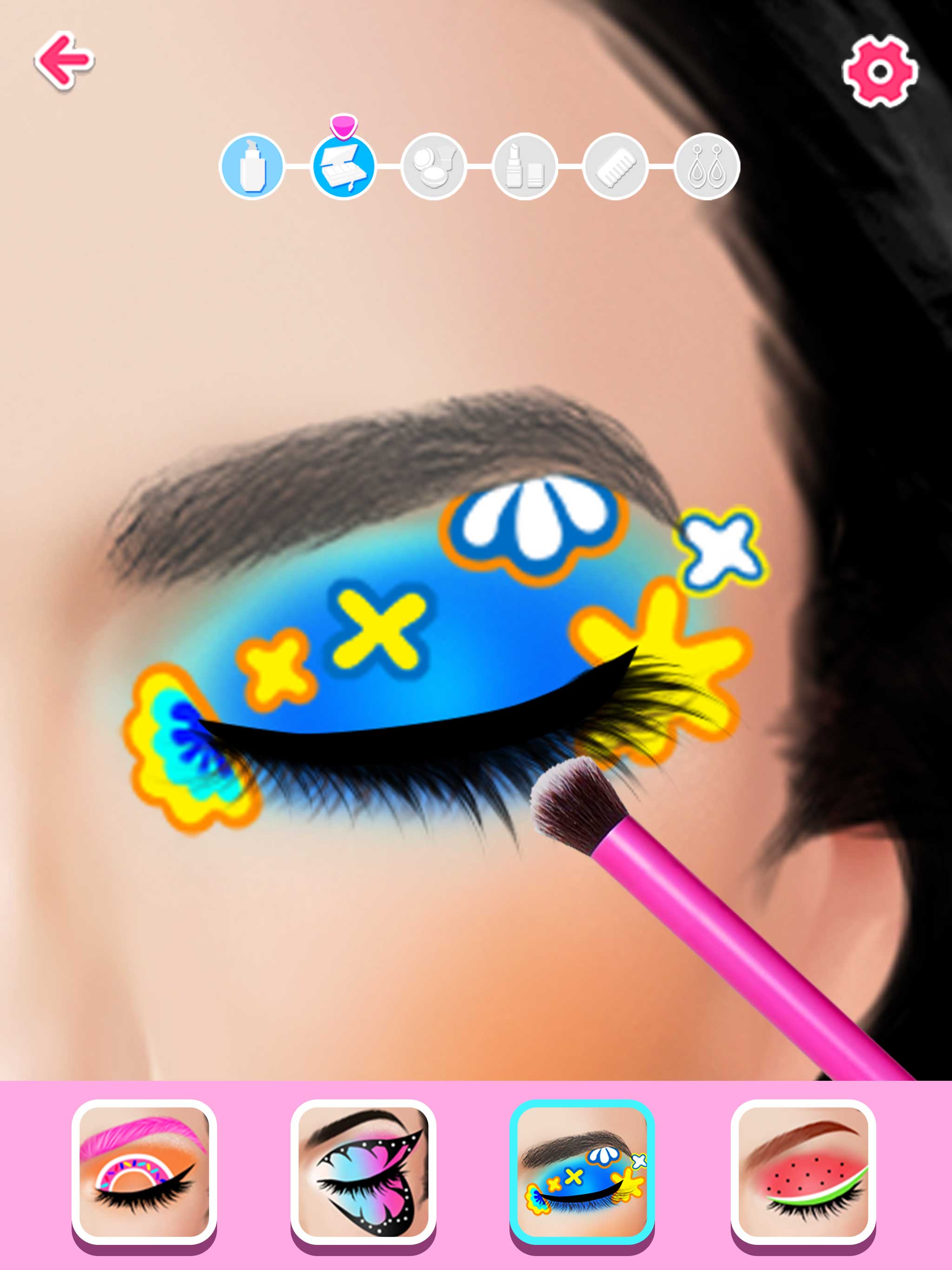 اسکرین شات 2 بازی Makeup Games: Make Up Artist