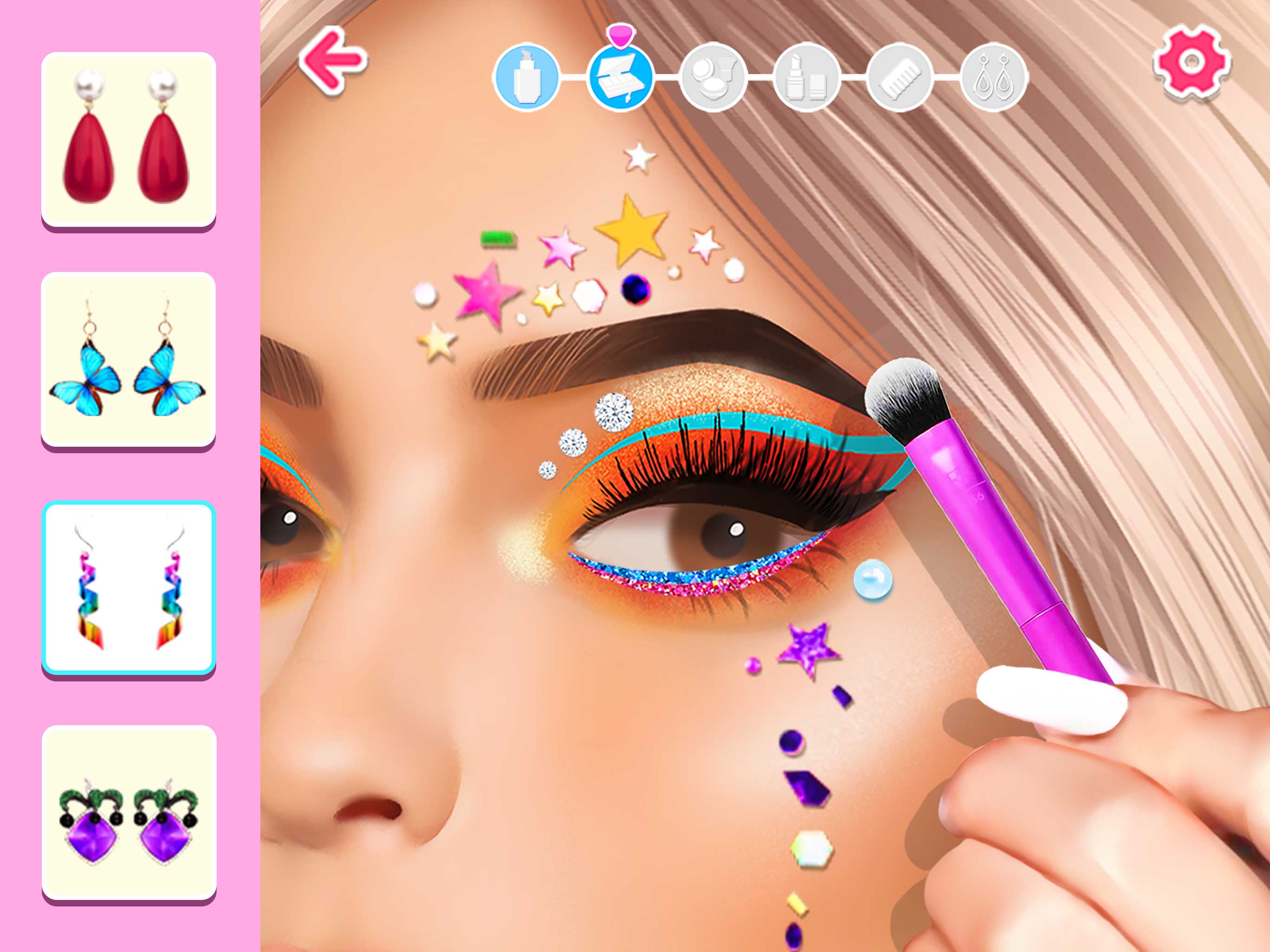 اسکرین شات 7 بازی Makeup Games: Make Up Artist