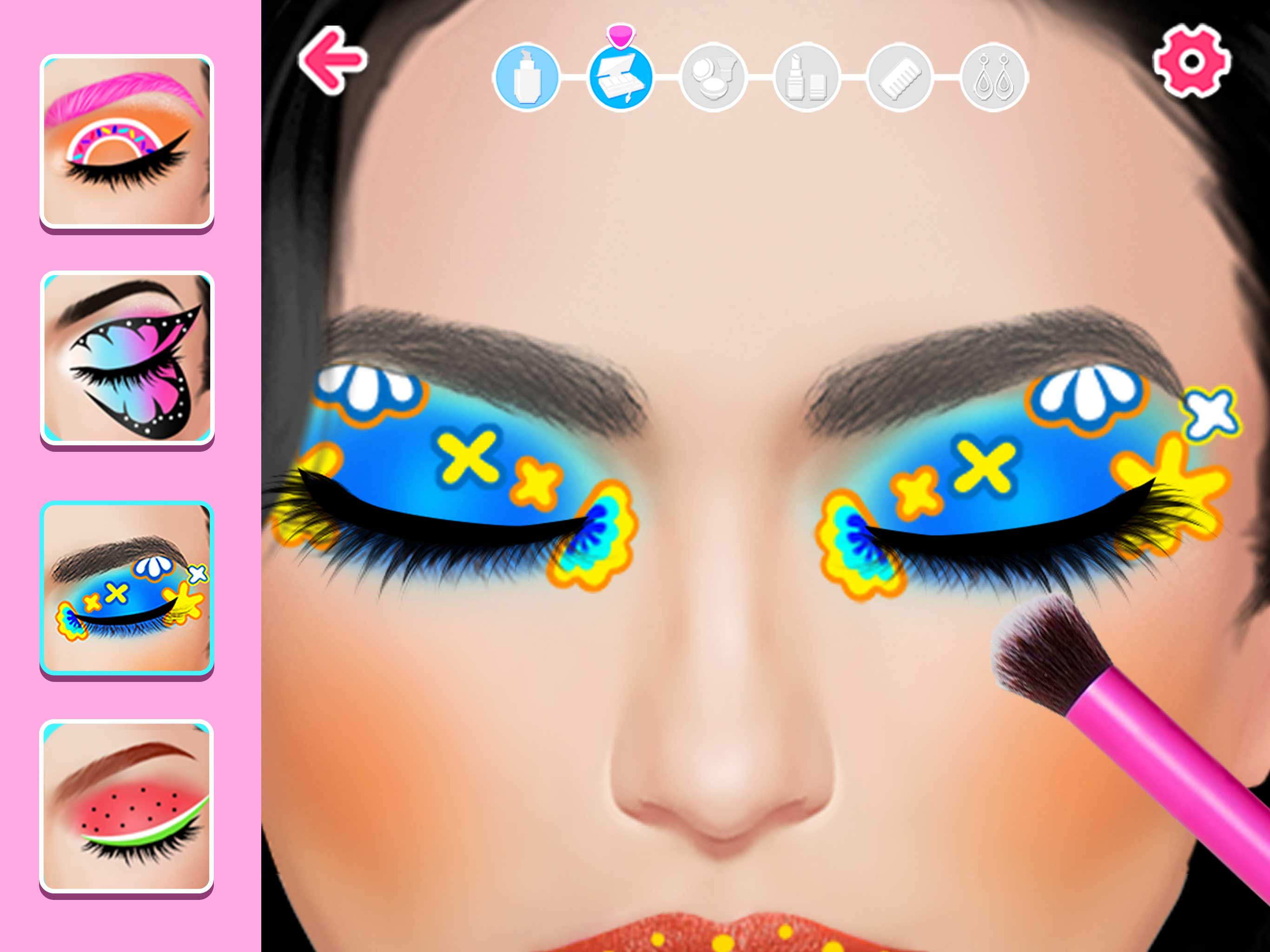 اسکرین شات 8 بازی Makeup Games: Make Up Artist