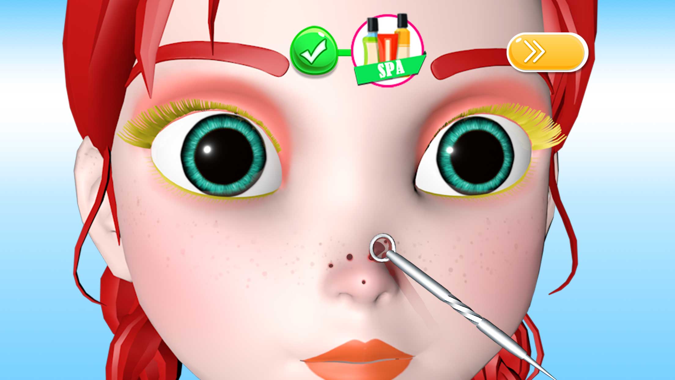 اسکرین شات 1 بازی Makeup Games DIY Makeover