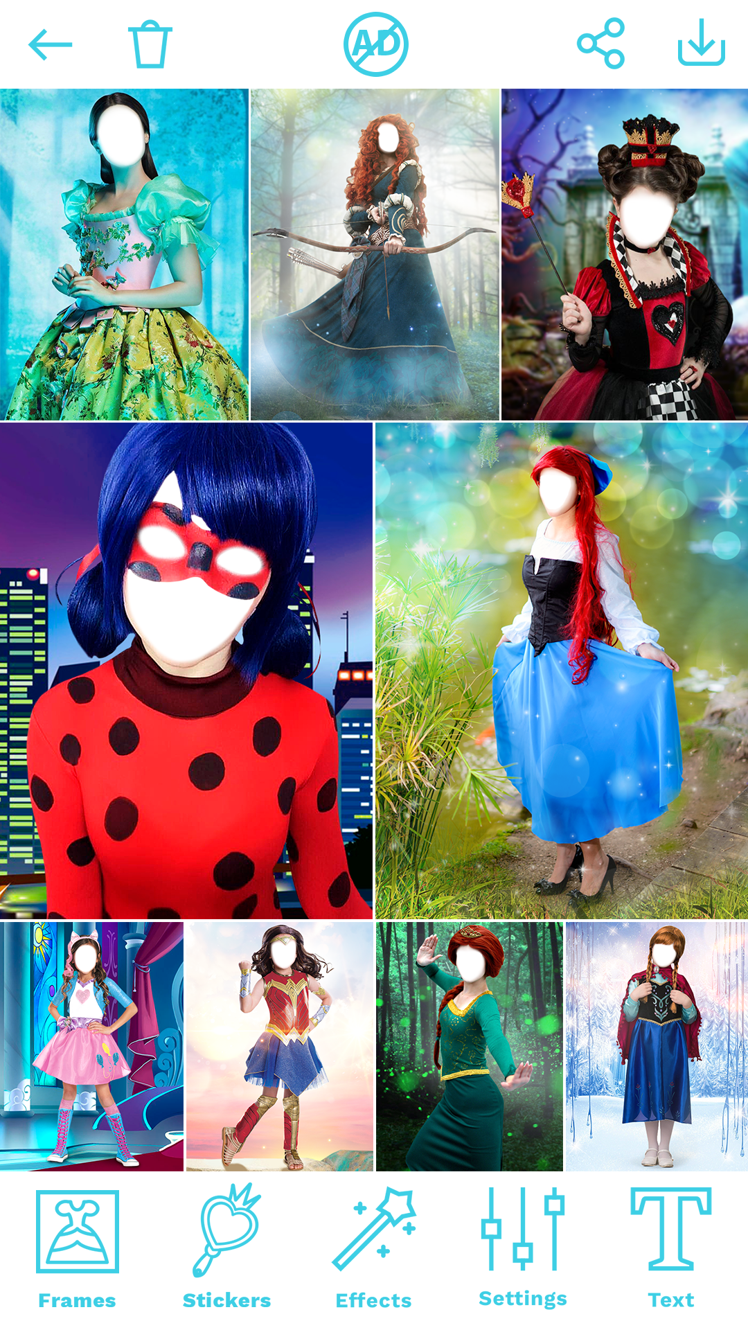 اسکرین شات 3 برنامه Girl Hero Costume