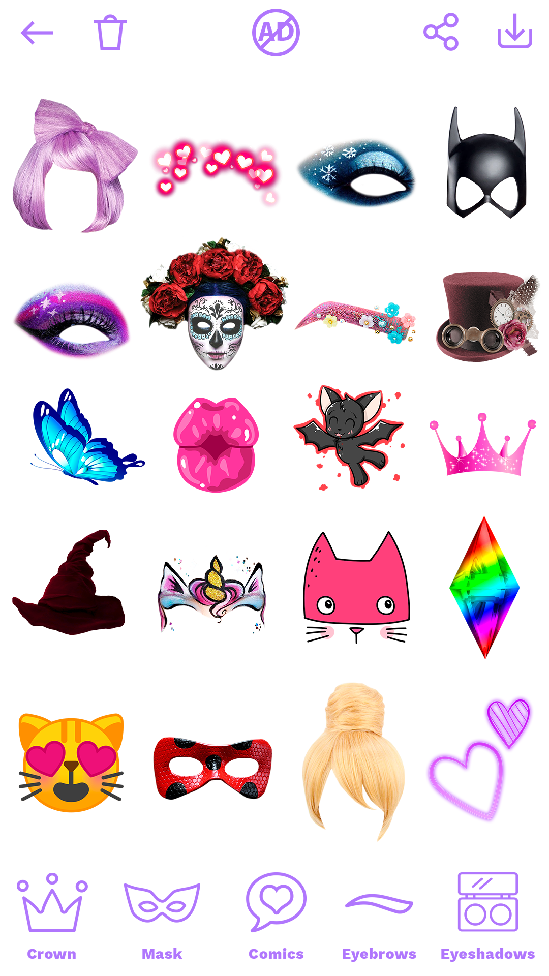 اسکرین شات 3 برنامه Girl costume photo editor