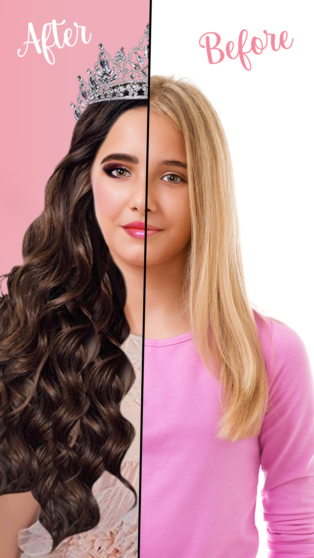 اسکرین شات 5 برنامه Princess Hairstyles