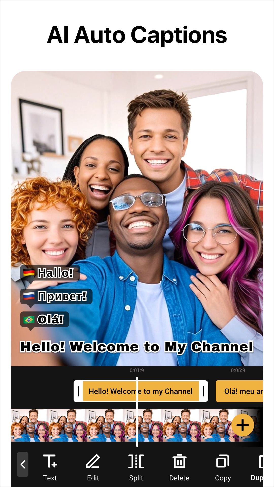 اسکرین شات 5 برنامه Video Editor&Maker - VideoCook