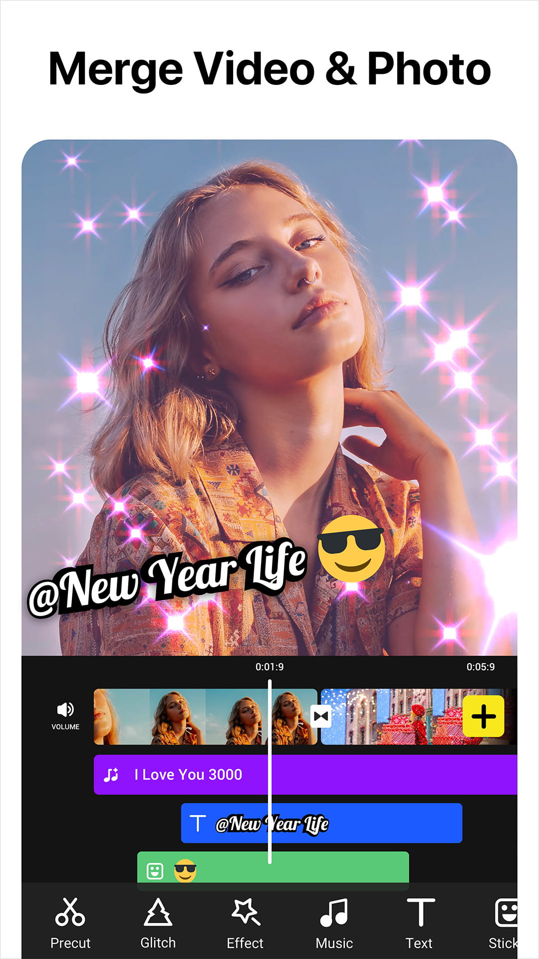 اسکرین شات 1 برنامه Video Editor&Maker - VideoCook