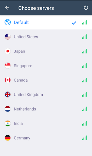 اسکرین شات 2 برنامه X VPN - Free Unlimited TurboVPN Proxy