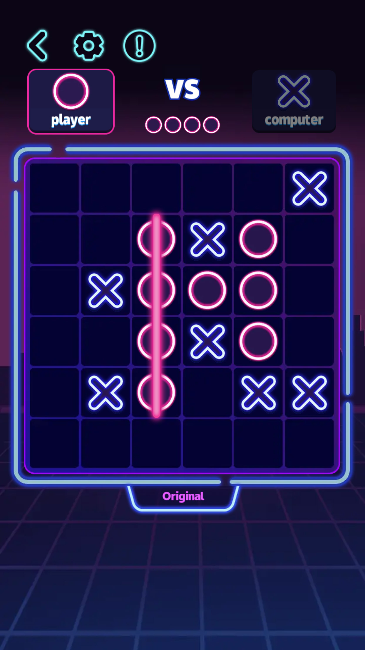 اسکرین شات 2 بازی Tic Tac Toe: Two Player Game