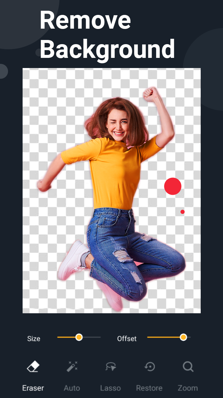 اسکرین شات 2 برنامه Background Eraser