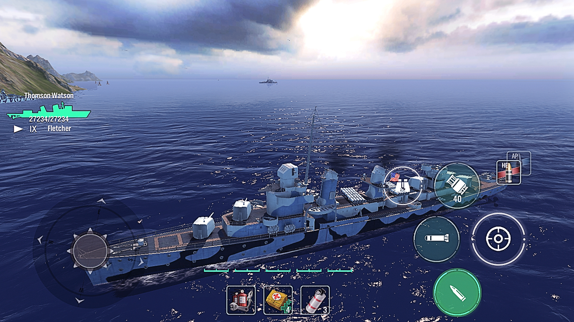 اسکرین شات 2 بازی Warship World War : WW2